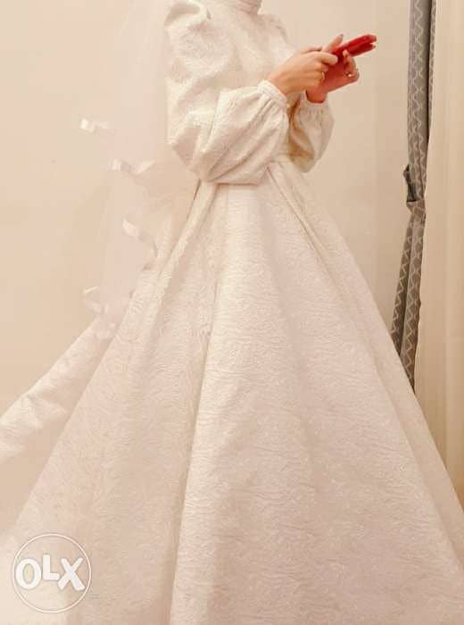 فستان زفاف - مقاس ميديم 2