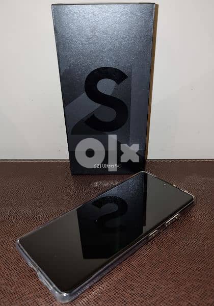 Samsung S21 Ultra 512GB phantom navy 16GB RAM with box 2