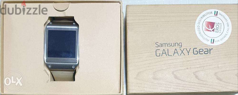 للبيع Samsung Galaxy Gear (بها قطع عند الاستيك شغالة تمام) 1