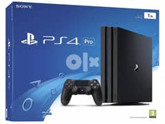 Sony PlayStation 4 Pro Console - Black - 1TB 0
