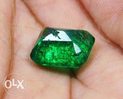 Rare Natural 7.60 Ct. Untreated Colombian Emerald for sale 0