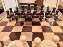 شطرنج وطاولة من السبعينيات قاعدة مغناطيس رقعة كبيرة 40 سم * 40 سم