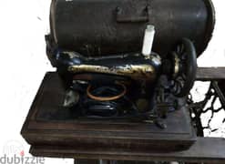 ماكينة خياطة سينجر قديمة أنتيكة إنتاج 1907 0
