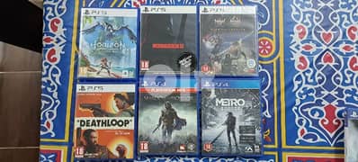 ps4 & ps5 games new and used as new 0