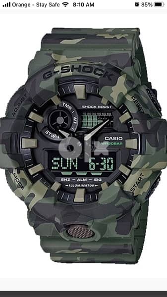 Casio G-Shock Camo Series GA700CM-3A 1