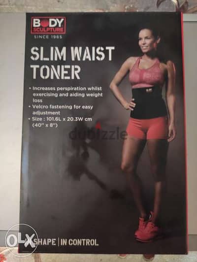 Body sculpture slim waist toner , exactly as new شداد الوسط للتنحيف