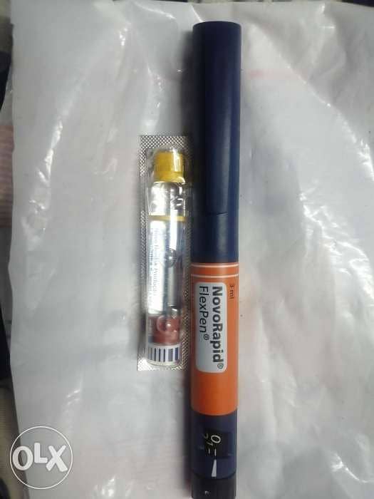 قلم انسولين لمرضي السكر novorapid flexpen 0