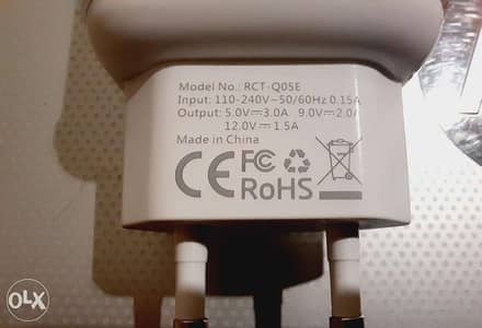 18wattQuick fast charge QC3.0 Qualcomm شاحن سريع وات18 لجميع الموديلات