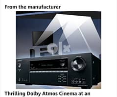onkyo tx sr444 7.2 with dolby atmos 0