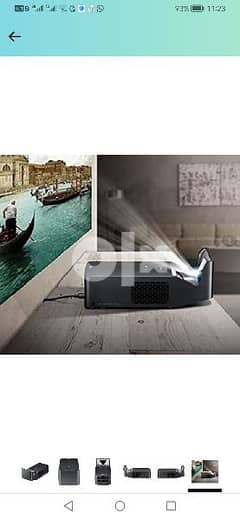 Lg ultra short through projector up to 120 inch 0