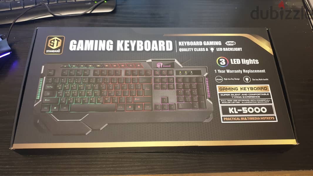 Gaming keyboard kl-5000 (brand new) 3