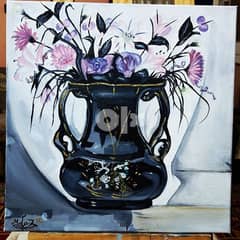 لوحة (black vase) 0