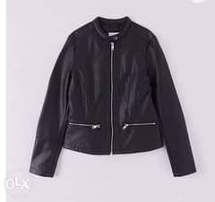new original leather jacket from terranova 0