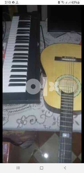 keyboard midi & guitar