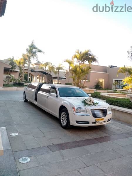 سيارة زفاف ليموزين -Rolls limousine  Wedding car 0