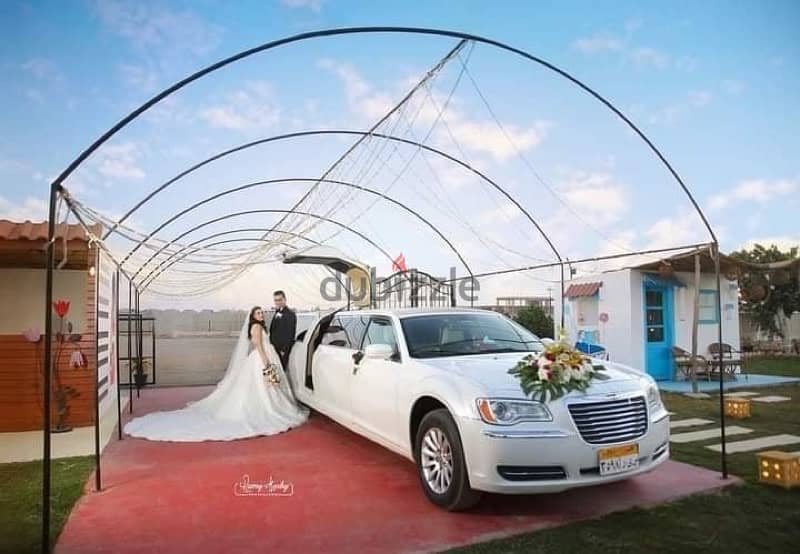 سيارة زفاف ليموزين -Rolls limousine  Wedding car 4