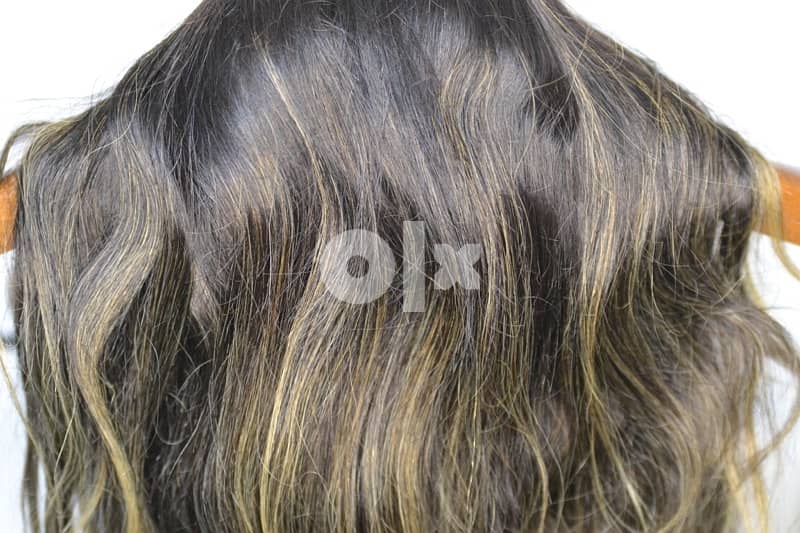 Hair wig / Hair for her shop باروكة شعر طبيعى لبنانى- ايمان يسرى 1