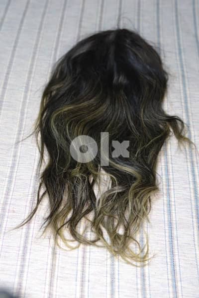 Hair wig / Hair for her shop باروكة شعر طبيعى لبنانى- ايمان يسرى 7