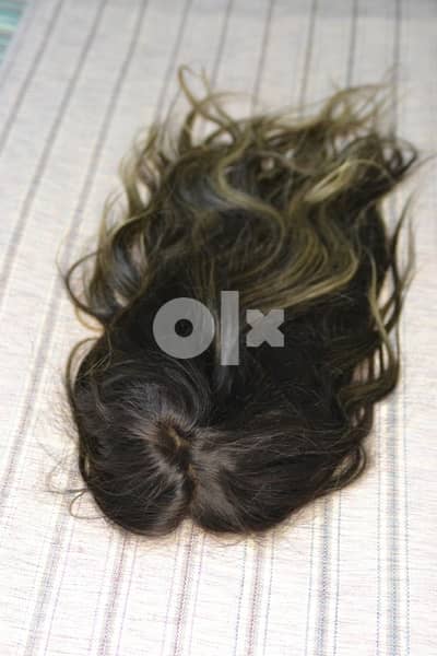 Hair wig / Hair for her shop باروكة شعر طبيعى لبنانى- ايمان يسرى 8