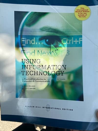 USING INFORMATION TECHNOLOGY Book