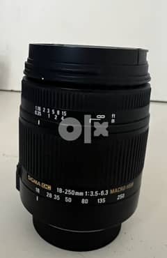 sigma lens for nikon 18-250mm macro 0