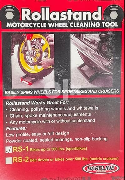 motorcycle tyre rollstand