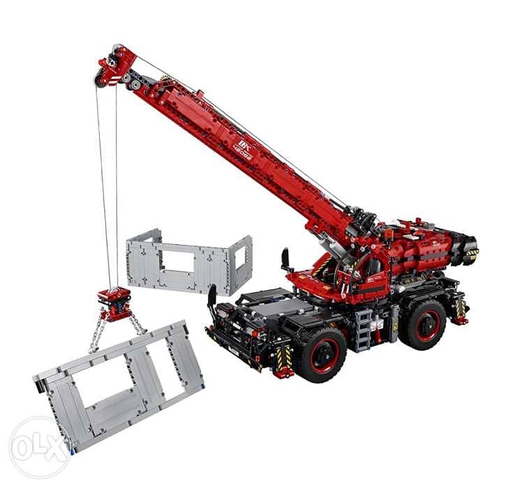 LEGO Technic Rough Terrain Crane 42082 Building Kit (4,057 Pieces) 2