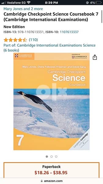 Cambridge Checkpoint Science Coursebook 7 2