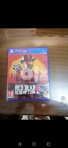red dead redemption cd للبيع/ps4 0