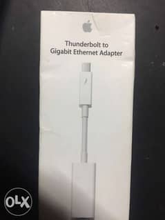 Thunderbolt to Gigabit Ethernet adapter 0