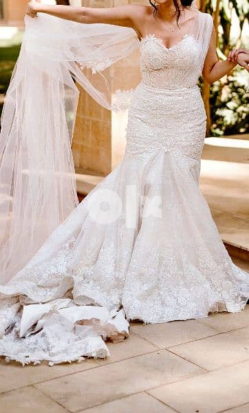 Wedding Dress for sale in new Cairo 3