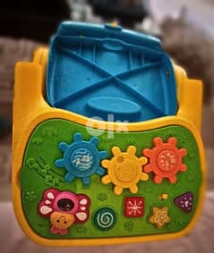 Musical Baby booster seat for feeding "Winfun" 0