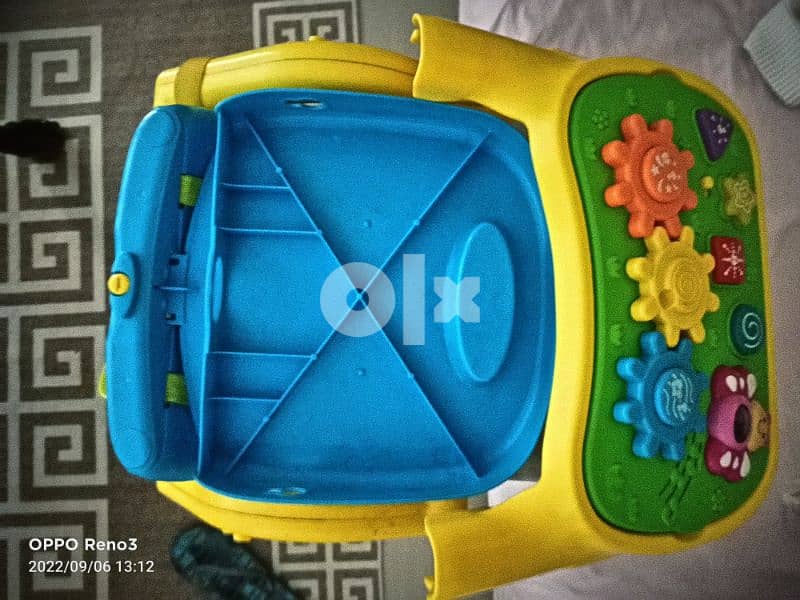 Musical Baby booster seat for feeding "Winfun" 4