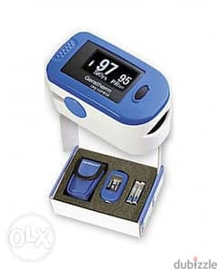 Fingertip Pulse Oximeter جهاز قياس مستوي الاكسجين بالدم بنبض الإصبع 0