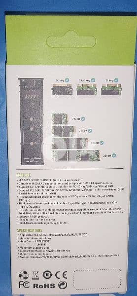 راكة تحويل الهارد nvme m2 إلى هارد خارجى usb 3 1