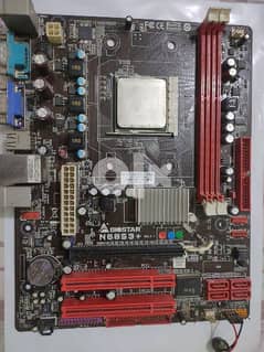 Biostar N6953+ Socket AM3 Motherboard with CPU (AMD Sempron)