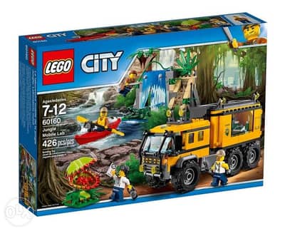 LEGO City Jungle Explorers Jungle Mobile Lab 60160 Building Kit (426 P