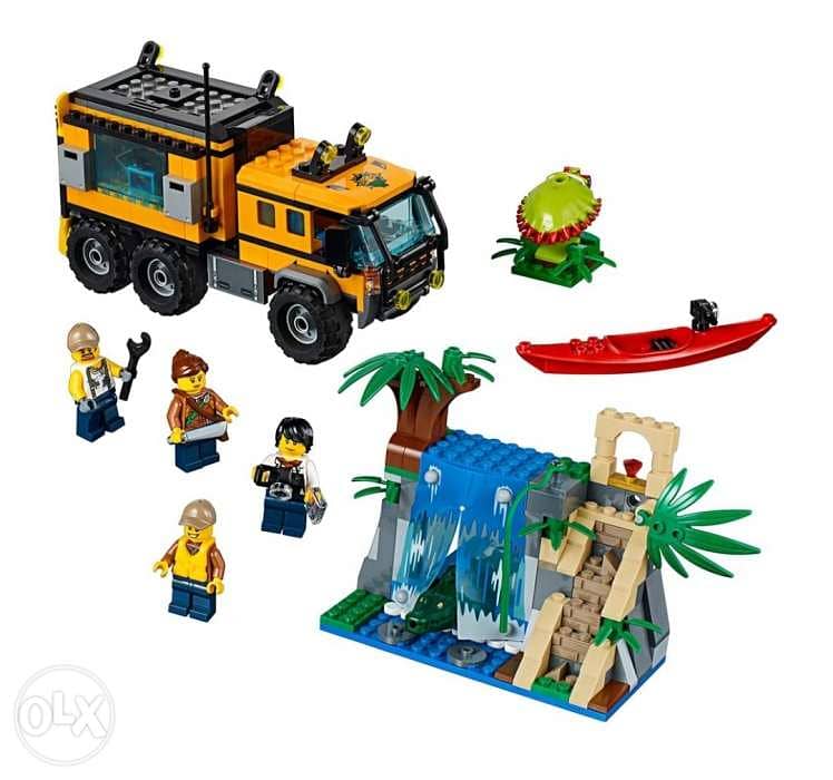 LEGO City Jungle Explorers Jungle Mobile Lab 60160 Building Kit (426 P 4