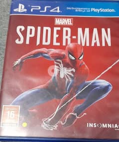 marvel spider man play station 4 cd/final price 300 0