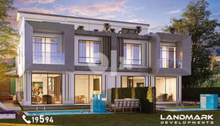 new zayed city villa twin |تقسيط | فيلا 302م - الشيخ زايد الجديدة 0