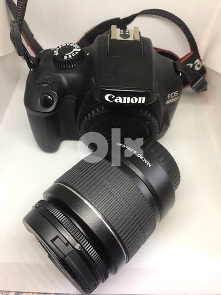 Canon Eos 4000D kit 18-55 1