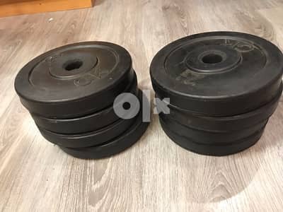 weights and hand bars for sale -طارات  و هاند بار للبيع
