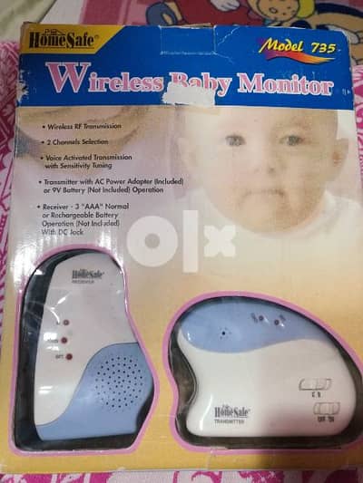 جهاز مراقبة الطفل اللاسلكي Wireless baby monitor