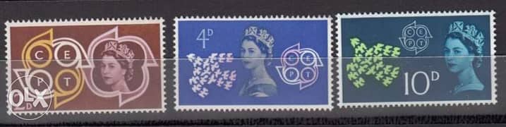مجموعه طوابع بريطانيا ١٩٦١ 0