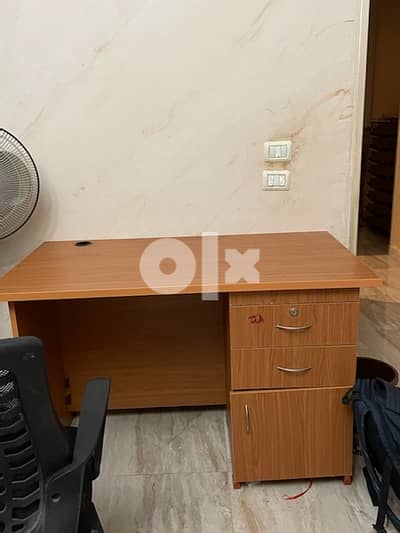 Wooden German Desk NO 1 Quality Beech Wood (خشب زان)