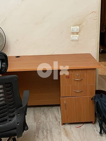 Wooden German Desk NO 1 Quality Beech Wood (خشب زان) 1