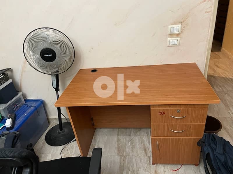 Wooden German Desk NO 1 Quality Beech Wood (خشب زان) 3