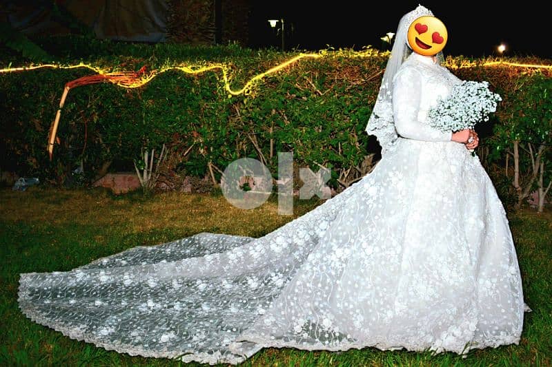 فستان زفاف للايجار 7
