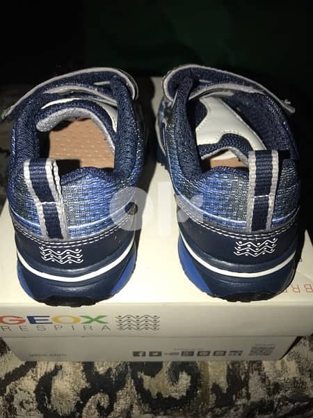 Geox child shoe bm new size 25  جيوكس اولاد اصلى جديد لم يستخدم مقاس٢٥ 4