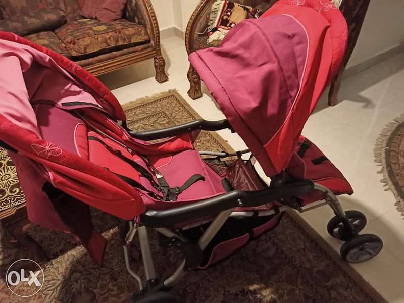 Juniors twins double stroller for twins 3